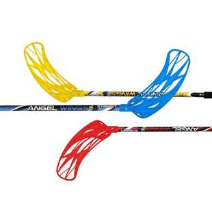 旱地冰球杆软式曲棍球杆地板陆地冰球杆福乐球杆floorball stick