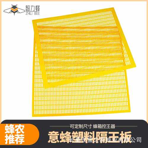 养蜂工具 意蜂塑料隔王板  蜜蜂蜂皇隔离板 蜂箱控王器51×42㎝
