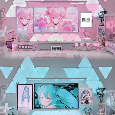 RGB智能星座灯条LED拼接灯幻彩拾音壁灯电竞房间卧室装饰气氛灯条
