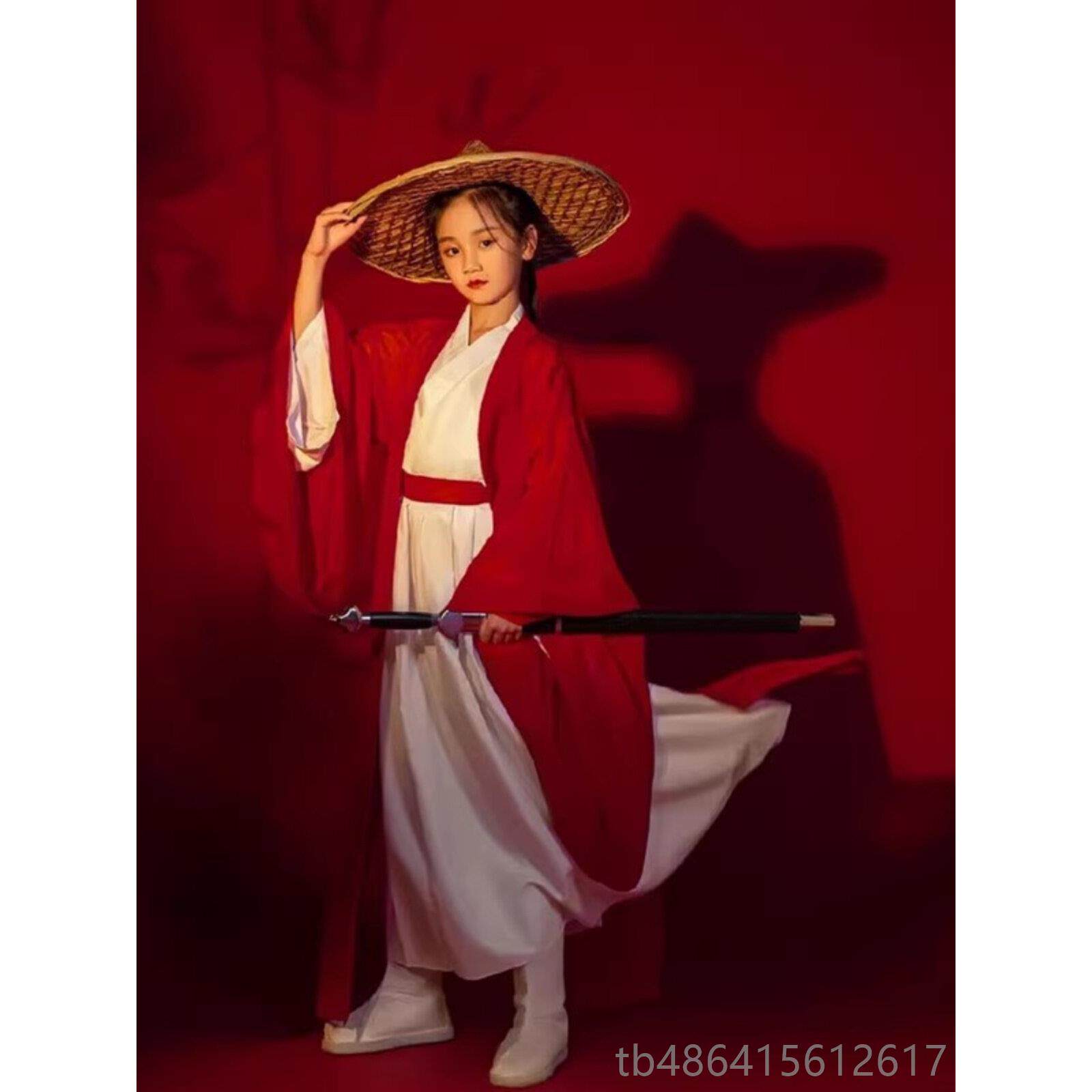 正品汉代式女花木兰戏服、童装、女国式走秀、男霸气古典舞中统学