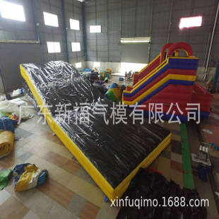 极限运动MTB充气特技跳跃高级安全充气自由落体着陆斜坡气囊袋子