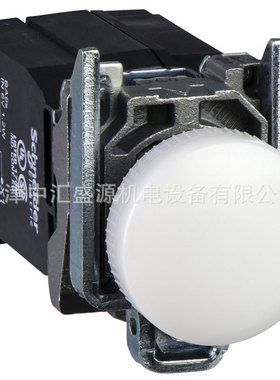 XB4BV31=ZB4BV3+ZB4BV01白色指示灯110VAC指示灯22mm圆形指示灯