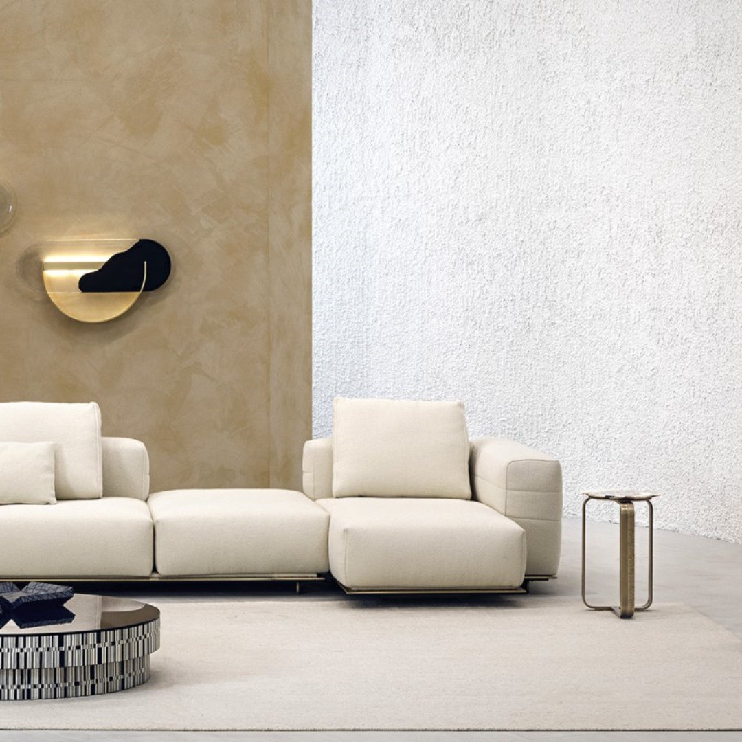 意式轻奢大理石边几客厅沙发不锈钢金属小圆几沙发几