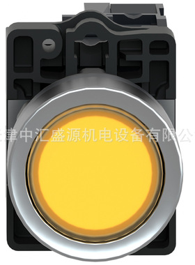XA2EW35B1平头塑料带灯按钮橙色24VAC/DC 1NO弹簧复位XA2EW35B1