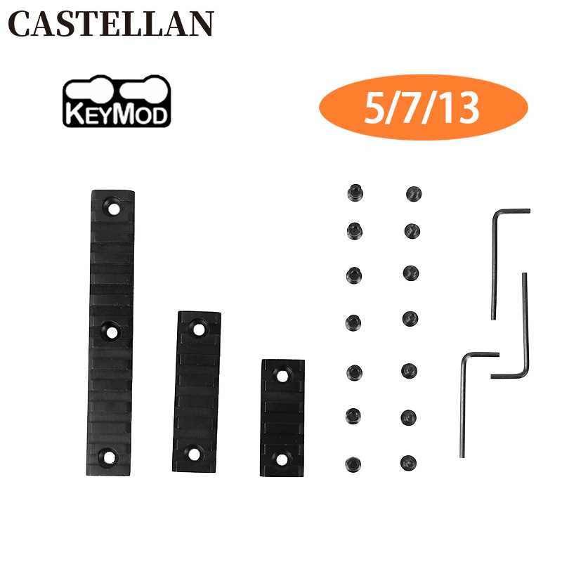 keymod支架条 20mm新款导轨金属套装keymod支架KEYMOD系统导轨片
