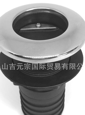 尼笼 3/4吋出水口 五金 SS316面蓋 含挡水片 黑色