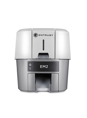 Entrust sigma EM2双面直印式打印机 校园卡社保卡居住证员工证卡