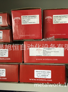 现货供应加拿大winters压力表PFQ/PEM系列