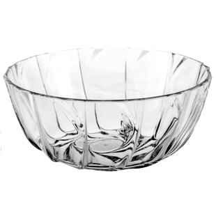 欧式透明大号沙拉碗 甜品碗水果盘茶水盅 水晶质感摔不破