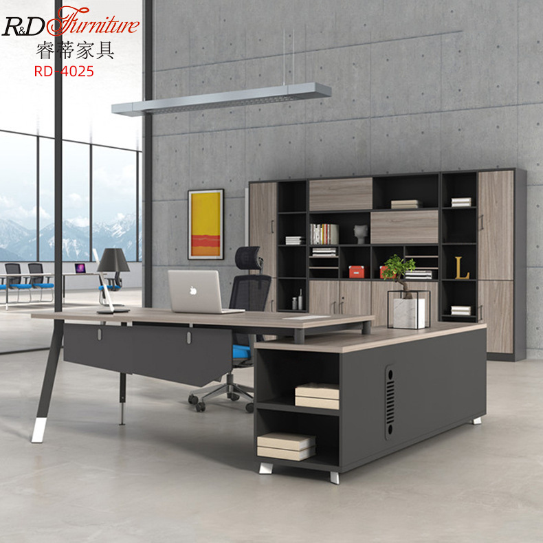 办公家具板式经理主管桌 简约现代大班台老板桌 组合办公桌时尚