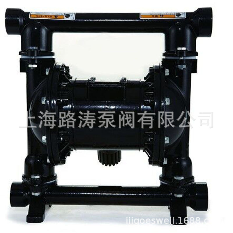 供应QBY3-20/25GF铸钢四氟气动隔膜泵QBY3-20GF气动隔膜泵