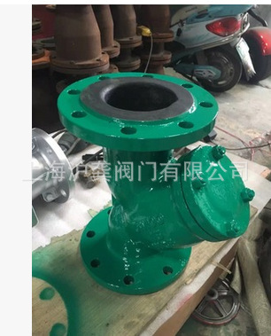 GL41J-16C 衬胶过滤器 衬胶管道阀门 铸钢衬胶过滤器 DN50 80 100