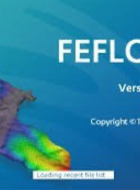 FeFlow7.2/7.5/8.0 FeFlow7有限元地下水数值模拟，win系统