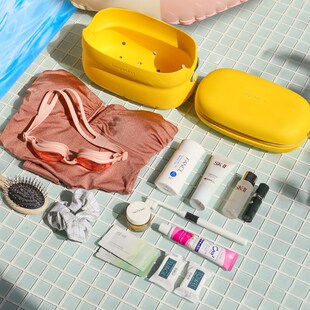游泳收纳包干湿分离小号2024新款女高级浴包手提洗漱篮沥水洗澡包