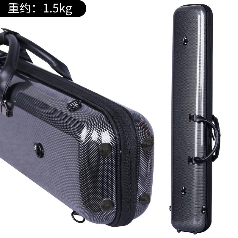 二胡盒子高档碳纤二胡盒双肩可背可提二胡琴盒可放86厘米二胡弓