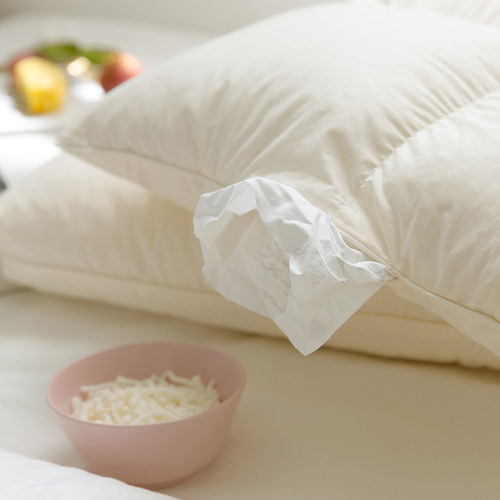 日式乳胶颗粒护颈枕芯 慢回弹成人柔软舒适酒店乳胶单人枕头48x74