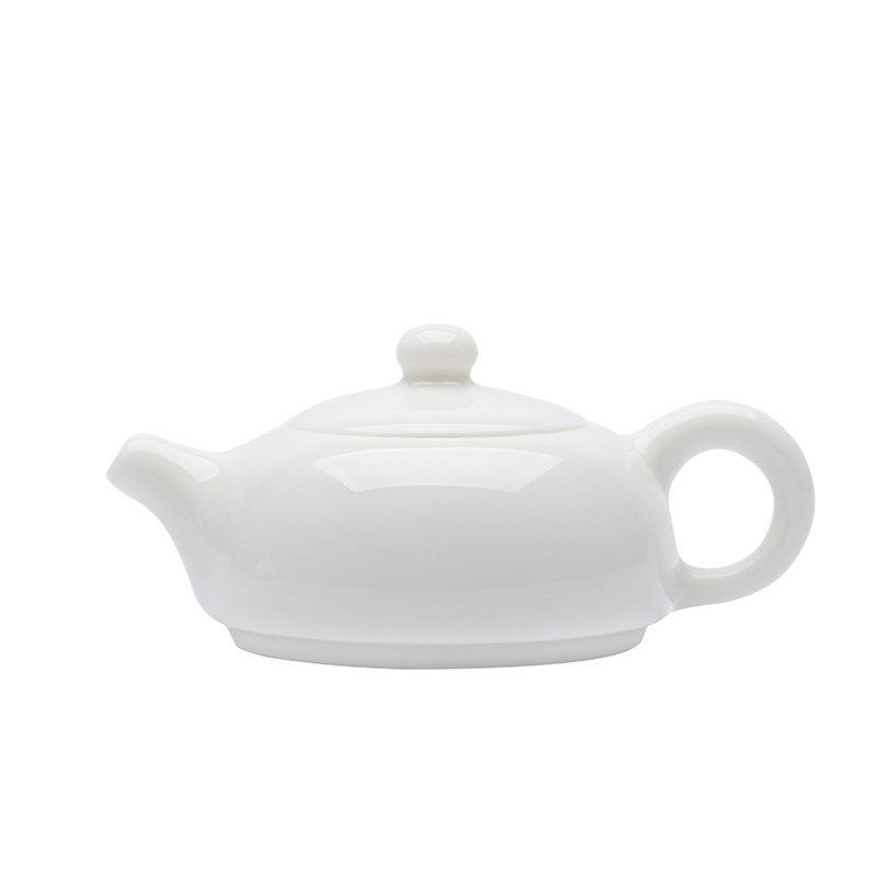 纯白骨瓷功夫茶壶陶瓷小茶壶玉瓷紫砂壶凤凰茶功夫茶具景德镇高温