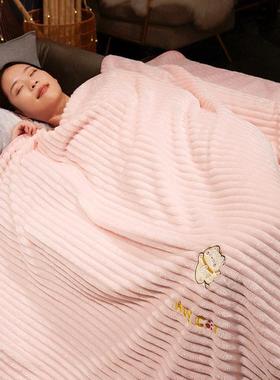 抱枕被子两用二合一办公室午睡空调毯车载毛毯儿童午休珊瑚绒毯子