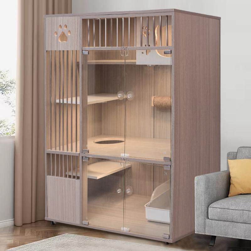 实木猫笼子别墅猫笼猫舍猫屋家用猫别墅室内猫咪房子猫窝柜防水,宠物/宠物食品及用品,猫笼子/猫别墅,淘宝优惠券,粉丝福利购,淘宝优惠卷