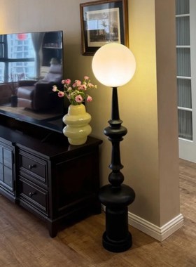 罗马柱落地大型摆件客厅玄关电视柜旁边创意艺术复古高级感装饰品