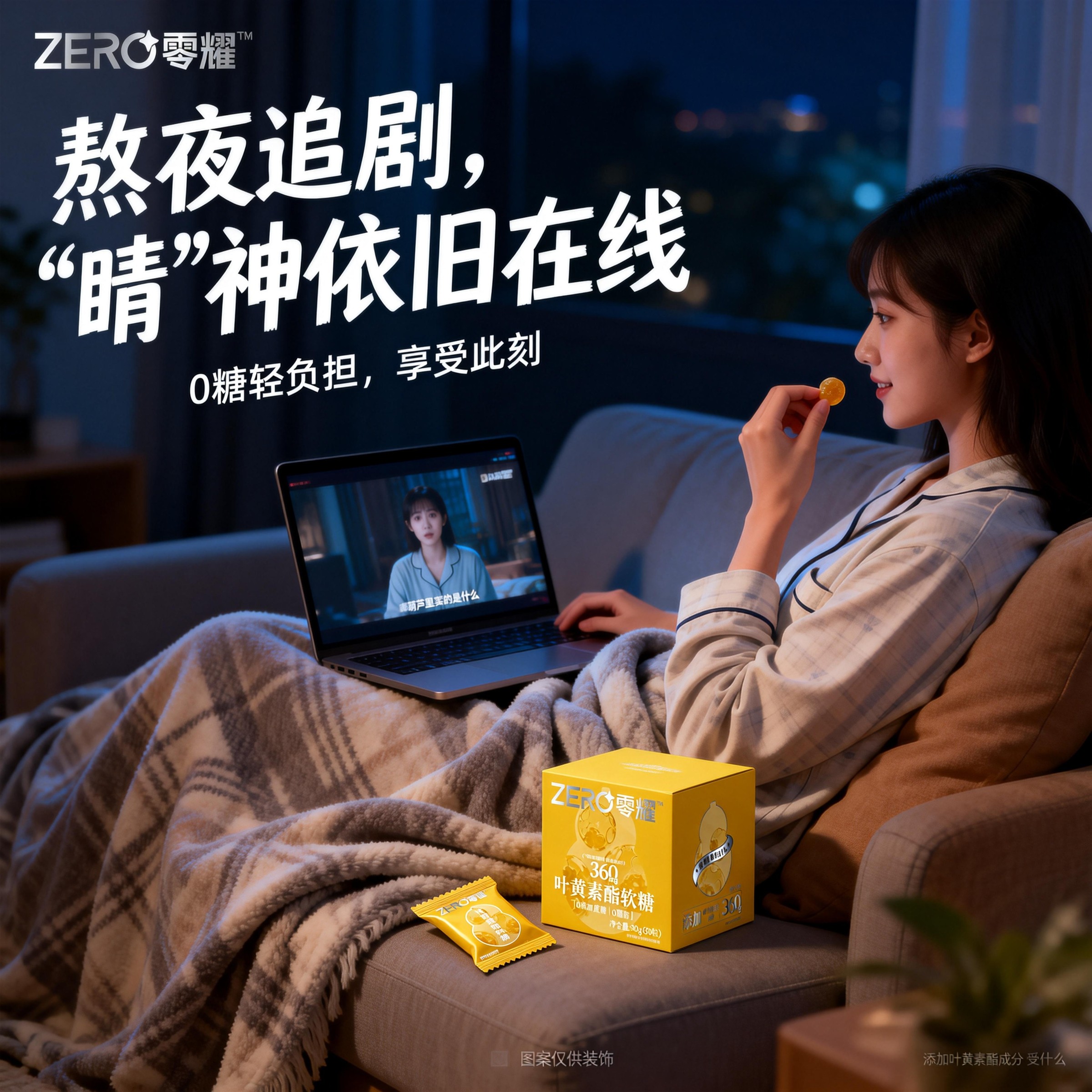 零耀叶黄素酯软糖 含12mg/颗 上班学习用眼族常备,零食/坚果/特产,软糖/果味糖/凝胶糖果,淘宝优惠券,粉丝福利购,淘宝优惠卷