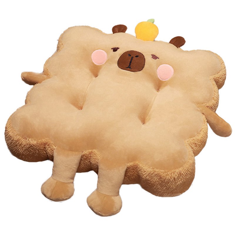 卡皮巴拉水豚坐垫办公室久坐屁垫沙发垫学生教室宿舍座椅板凳垫子