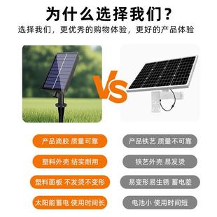 G40太阳能led灯串户外防水耐摔露营婚庆庭院装 饰氛围遥控圣诞灯