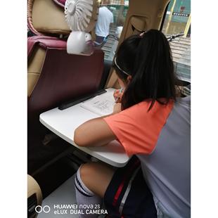 车用可折叠小桌板后座车载平板笔记本支架电脑桌子汽车内餐桌书桌