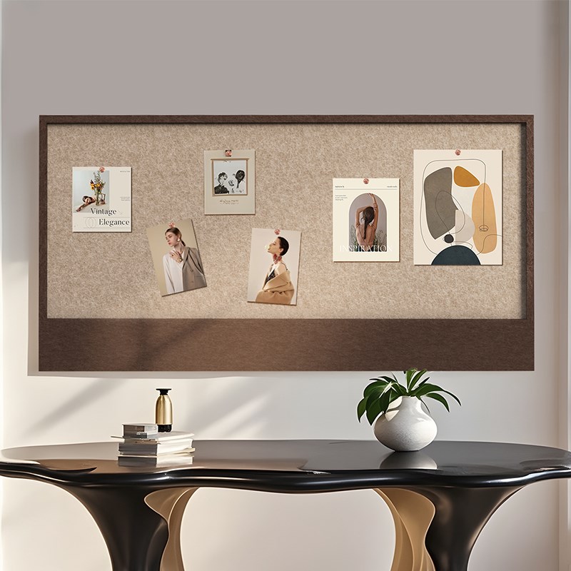 照片墙背景板毛毡板墙贴墙面装饰布置展示板自粘软木板留言板家用