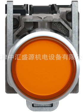 XB4BW35B5带灯按钮黄色24V平头复位ZB4BW0B55+ZB4BW353按钮