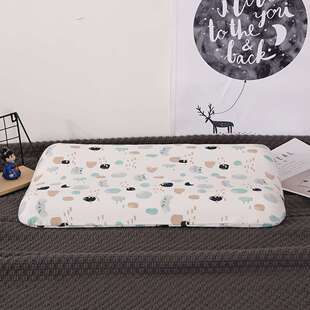 儿童波浪型记忆棉枕芯 慢回弹记忆棉枕头 棉质枕套搭配品质睡眠