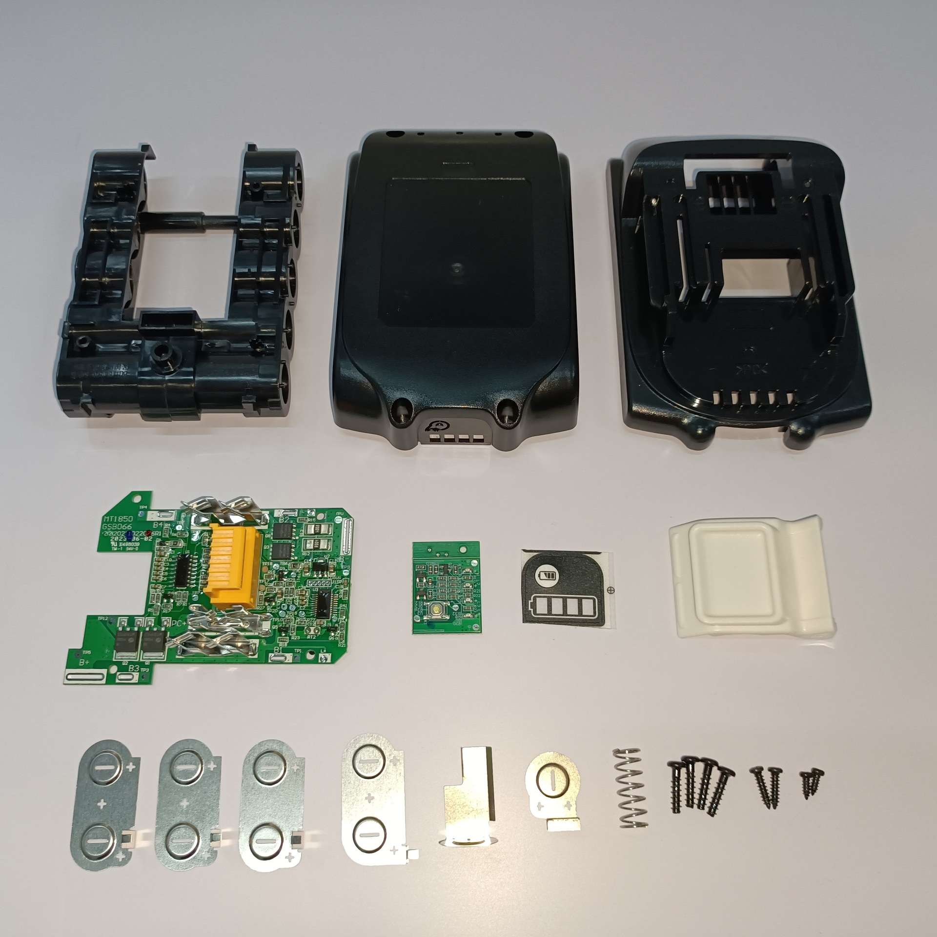 替代Mak 牧田18V工具电池套料 5芯 BL1820B 18650款 带灯 大板款