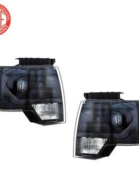 适用2013-2014猛禽F150前大灯黑色DL3Z13008FB DL3Z13008DB