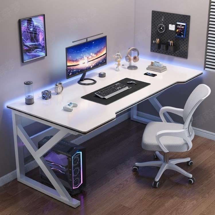 电脑桌台式家用电竞桌椅卧室简易桌子工作台学生书桌出租屋办公桌