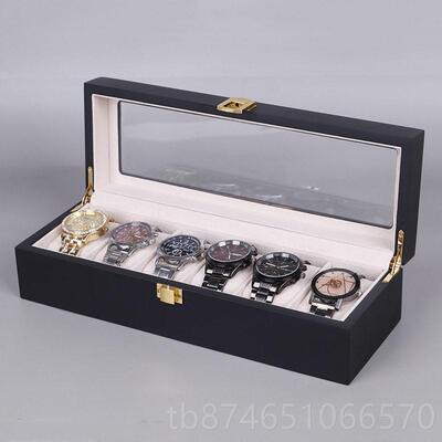 正品檀韵致漆远烤油61122木40位手表盒新品手表配饰收纳展示盒盒