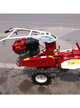 大葱种植培土机 农用果园开沟旋耕机  Orchard ditch cultivator