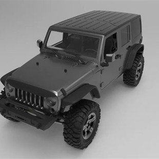 V18双速KIT JK全金属攀爬车遥控电动越野车差速锁1 CAPO CUB2