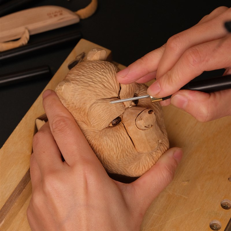 木雕圆凿刁刻岛DLK制品多规格圆凿