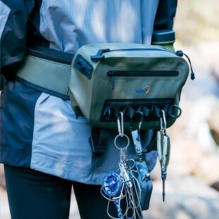 YZZLY气密防水包单肩包斜挎包腰包多功能钓鱼包路亚包.溪流微物包