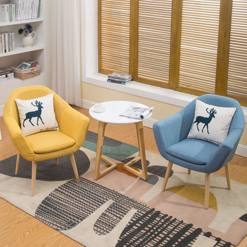 奶茶店沙发桌椅组合卡座小单人甜品店西餐厅休闲咖啡厅简约服装