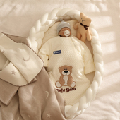 通 恒温防踢被四季 婴幼儿睡袋秋冬季 加厚新生儿宝宝睡D袋春纯棉款