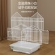 鸟笼子专用e笼家用外出豪华别墅牡丹新型金属文鸟珍珠用品鹦鹉鸟