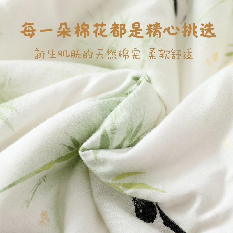 婴儿衣服分体套装秋冬季a类纯棉新生儿夹棉O保暖外出服宝宝爬爬服