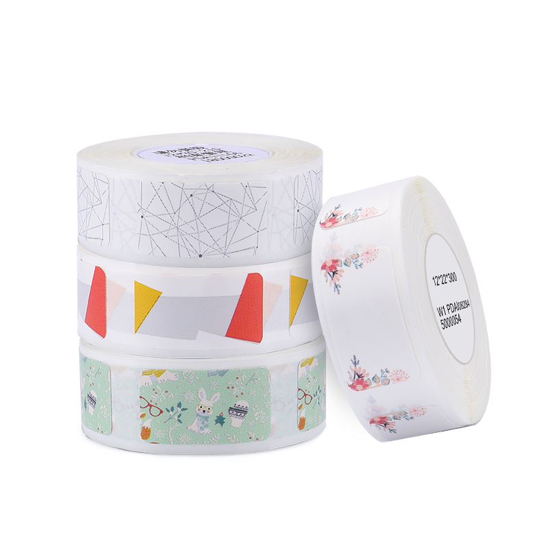 精臣D11/D110/D101标签机q不干胶打印纸打码机打价纸商品价签纸标