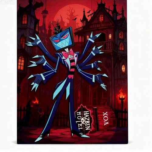 vox全款日谷地狱客栈hazbinhotel极恶老大日版徽章杯垫立牌原袋