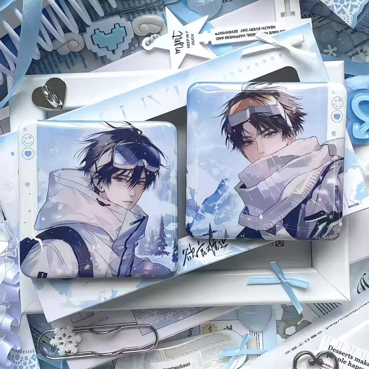 欲言难止周边四期滑雪系列徽章