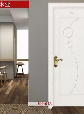 室内门钢木门仿实木门复合门房间卧室门套装门生态门强化门免漆门