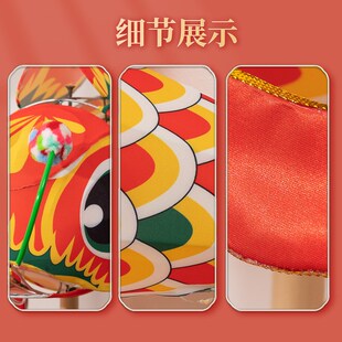 古风手持鱼灯笼手工成品六一儿童节演出非遗花灯汉服鱼舞蹈道具