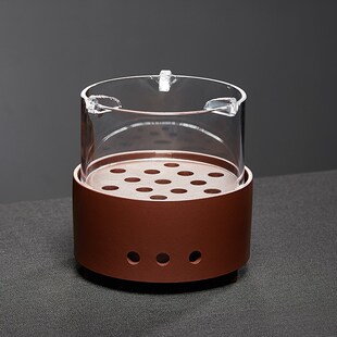 精选紫砂观火煮茶炉中式家用围炉室内风炉炭火小茶炉功夫茶具配件