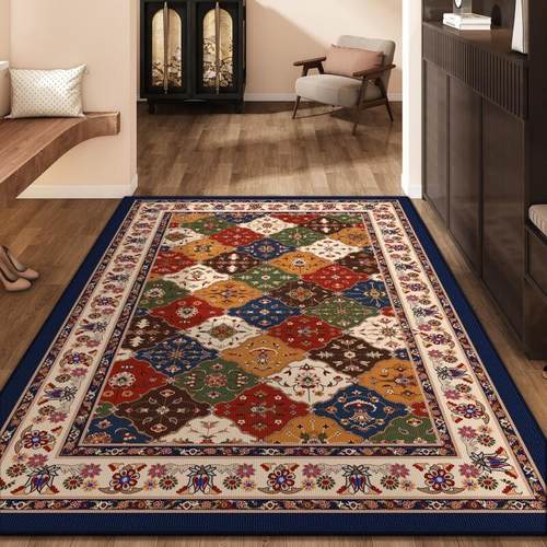 比利时绒民族风入户门地垫复古大门口进门地毯耐脏免洗防滑脚门垫